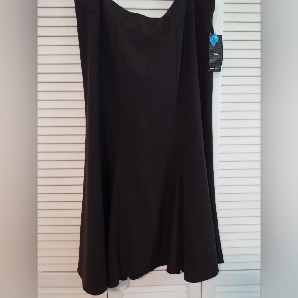 NWT ankle length chocolate skirt